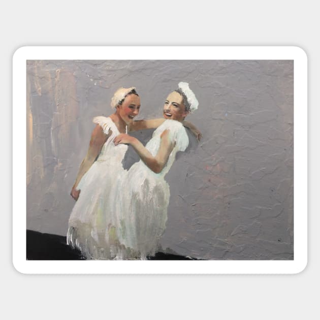 Ballet Dancers Sticker by golan22may